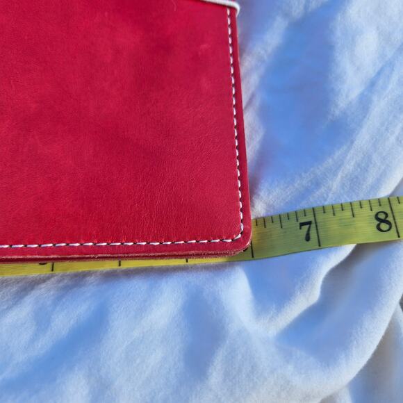 Chic Sparrow Journal Cover Dark Red Leather Made in the USA Travelers Book - Picture 6 of 8